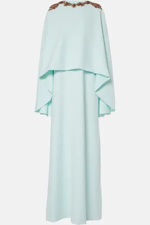 Costarellos Verzierte Robe Elin aus Crêpe