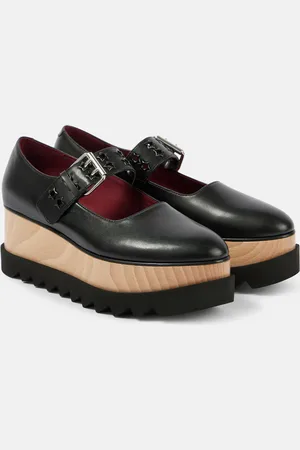 Stella McCartney Plateau-Sneakers Elyse Eco Alter Mat aus Leder