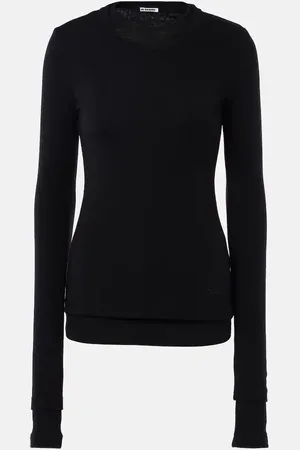 Jil Sander Set aus zwei Tops aus Wolle
