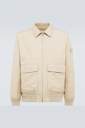 Stone Island Jacke Ghost Compass aus Baumwoll-Canvas