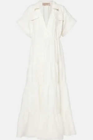Adriana Degreas Maxikleid aus Baumwolle