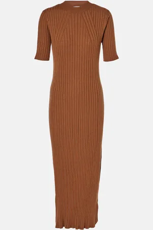 Varley Maxikleid Maeve aus Rippstrick
