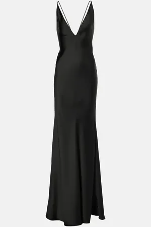 Ilkyaz Ozel Robe aus Satin