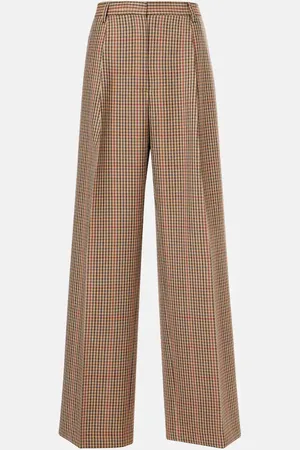 DRIES VAN NOTEN Weite Hose aus Wolle