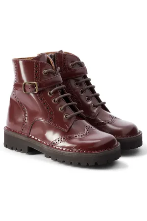 PèPè PèPè Schnürstiefel aus Leder