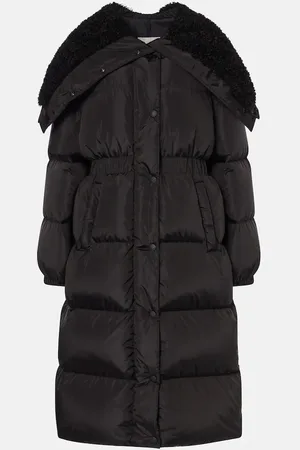 Moncler Daunenmantel Bruneaux mit Faux Fur