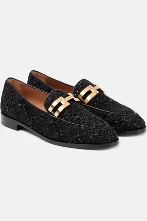 Aquazzura Loafers Brandi aus Bouclé