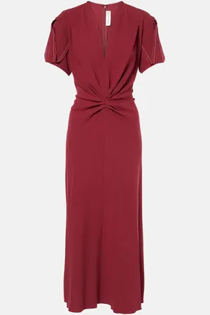 Victoria Beckham Midikleid aus einem Wollgemisch