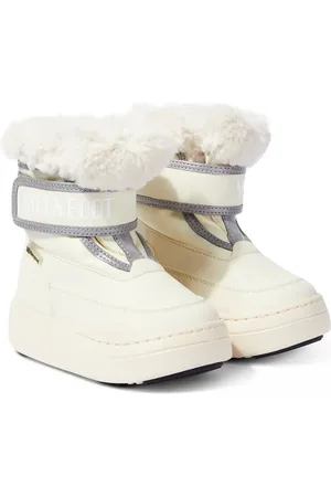 Moon Boot Schneestiefel Junior Park Strap mit Faux Fur