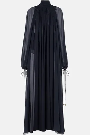 Chloé Chloé Maxikleid aus Seiden-Georgette