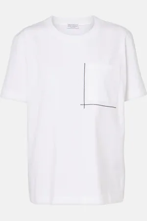 Brunello Cucinelli T-Shirt aus Baumwoll-Jersey