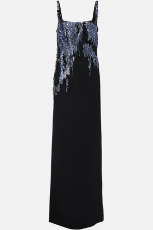 DRIES VAN NOTEN Robe mit Pailletten