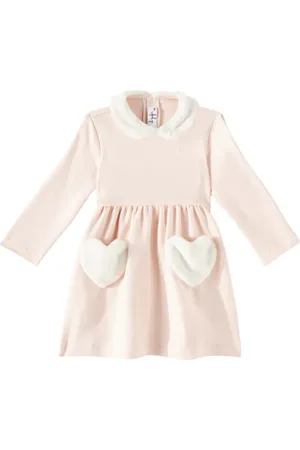 Il gufo Baby Kleid aus einem Baumwollgemisch