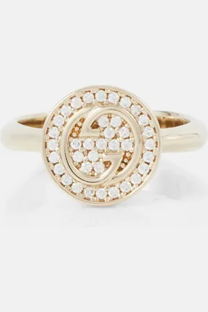 Gucci Ring Blondie mit Kristallen