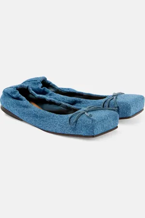 Jacquemus Ballerinas Les Ballerines aus Denim