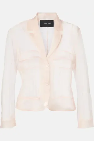 Simone Rocha Jacke aus Seidenorganza