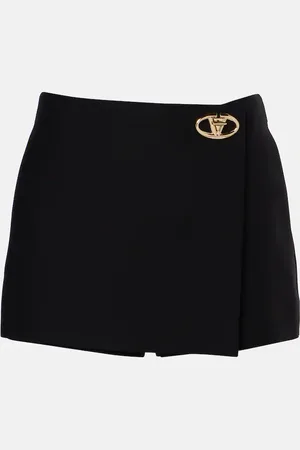 VALENTINO Skort VLogo Locker aus Crepe Couture