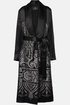 Etro Mantel aus einem Seidengemisch