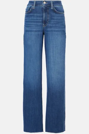 Frame Wide-Leg Jeans Le Slim Palazzo
