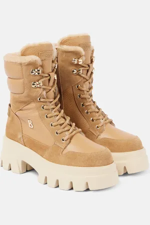 Bogner Schnürstiefel Sapporo 2 aus Leder mit Shearling