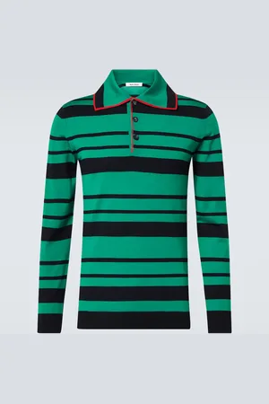 WALES BONNER Polopullover Sitar aus Wolle und Seide