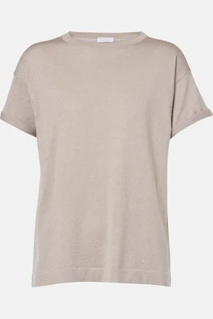Brunello Cucinelli T-Shirt aus einem Kaschmirgemisch