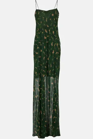 DRIES VAN NOTEN Robe aus Seide