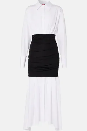 Staud Hemdblusenkleid Ellis aus Baumwolle