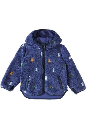 Liewood Bestickte Jacke Mara aus Faux Shearling