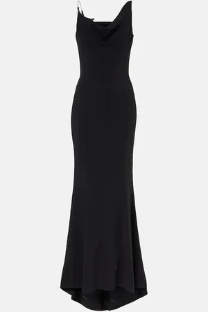 MUGLER Robe aus Crêpe