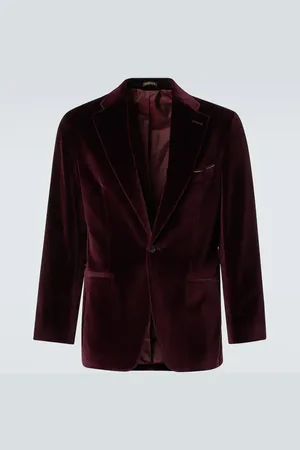 Rubinacci Blazer aus Baumwollsamt