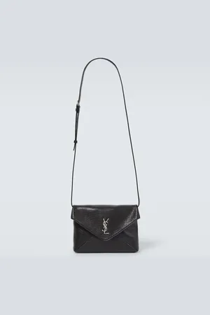 Saint Laurent Messenger Bag Cassandre Envelope aus Leder