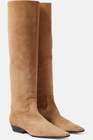 Khaite Stiefel Marfa aus Veloursleder
