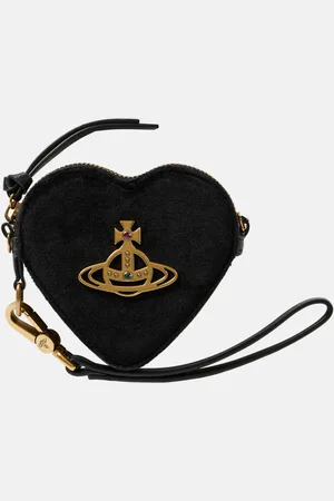 Vivienne Westwood Münzetui Heart aus Samt
