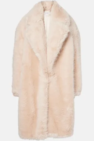 Sportmax Mantel Manico aus Faux Fur