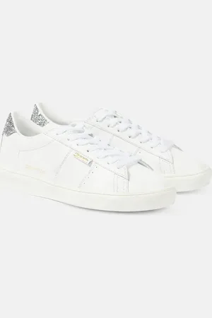 Golden Goose Sneakers Matchstar aus Leder mit Glitter