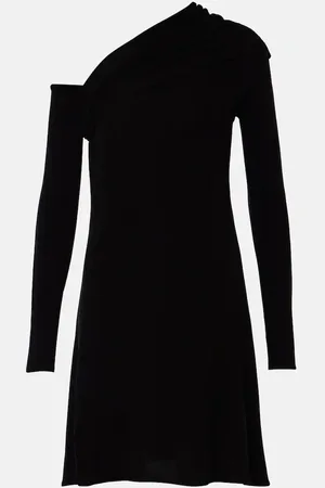 Courrèges Courrèges One-Shoulder-Minikleid aus Crêpe