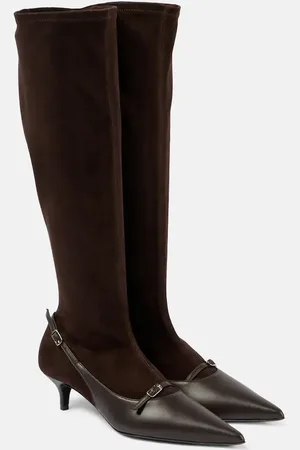 MAGDA BUTRYM Slingback-Pumps aus Leder