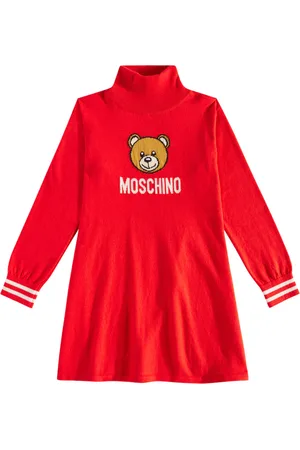 Moschino Kleid aus Baumwolle und Wolle