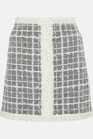 Giambattista Valli Minirock aus Bouclé