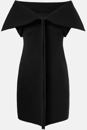 Salvatore Ferragamo Off-Shoulder-Minikleid