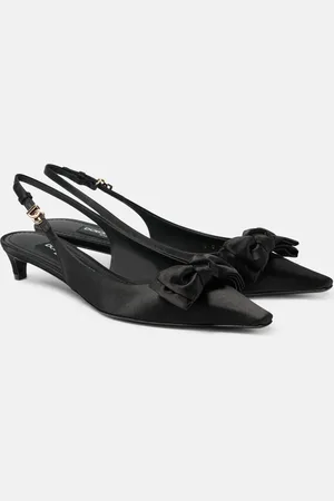 Dolce & Gabbana Slingback-Pumps aus Satin