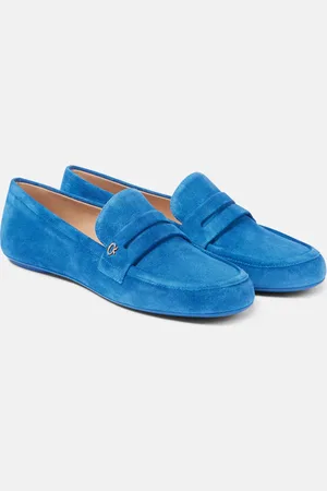 Gianvito Rossi Loafers aus Veloursleder