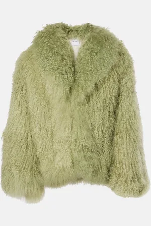 The Attico Jacke aus Faux Fur