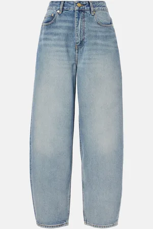 Ganni High-Rise Barrel Jeans