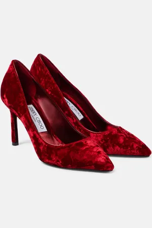 Jimmy Choo Pumps Romy 85 aus Samt