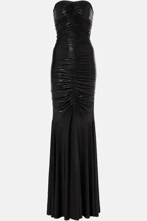 Norma Kamali Robe aus Lamé