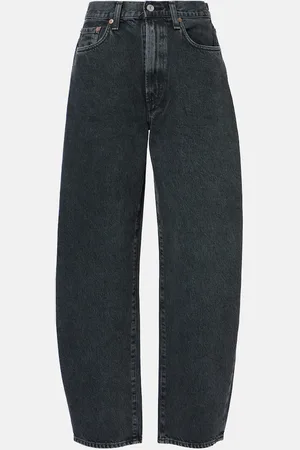 AGOLDE Mid-Rise Barrel Jeans Balloon