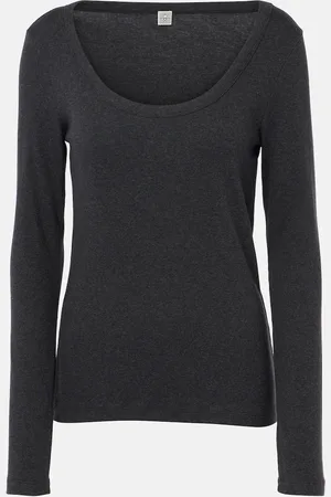 Totême Top aus Jersey