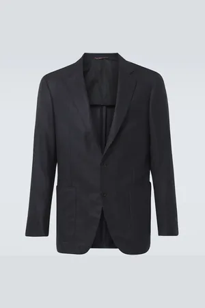 CANALI Blazer Kei aus Seide und Kaschmir
